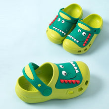 Cute Cartoon Dinosaur Children Summer Slippers Sandal