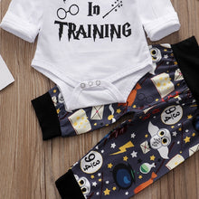 Wizard in training Baby pajama set