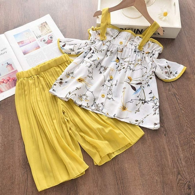 Chic Girls Clothing Sets 2Pcs 3T-7T