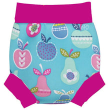 Ocean Fry High Waist Swimming Trunks Printed Swim Diapers