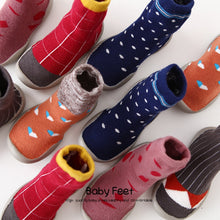 Children anti-slip soft sole shoes socks baby indoor shoes