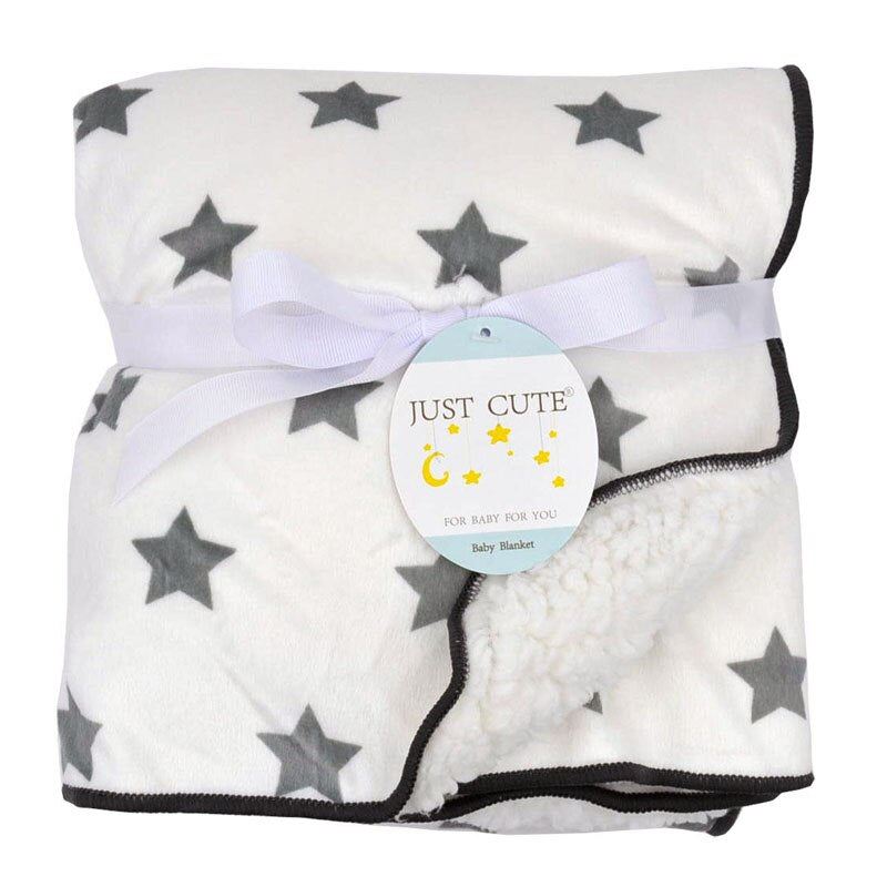 Just Cute Warm Fleece Baby Blankets