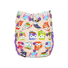 Happy Flute NB/S Cloth Diaper Cover,  With Double Gussets,Fits 3-6months Baby,Without Insert