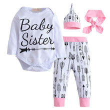 3Pcs Newborn Baby Girl Clothes Set