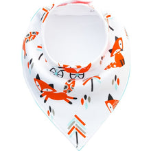 Triangle scarf Cotton Cartoon Baby Bibs