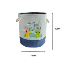 Cartoon Foldable Laundry Basket Toys Storage Organizer