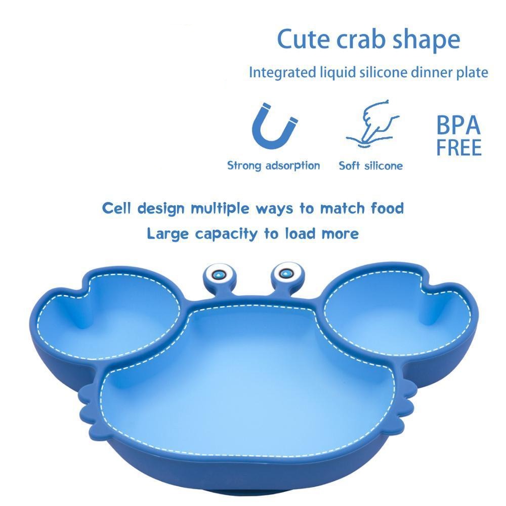 Silicone Non-slip Baby Feeding Bowl