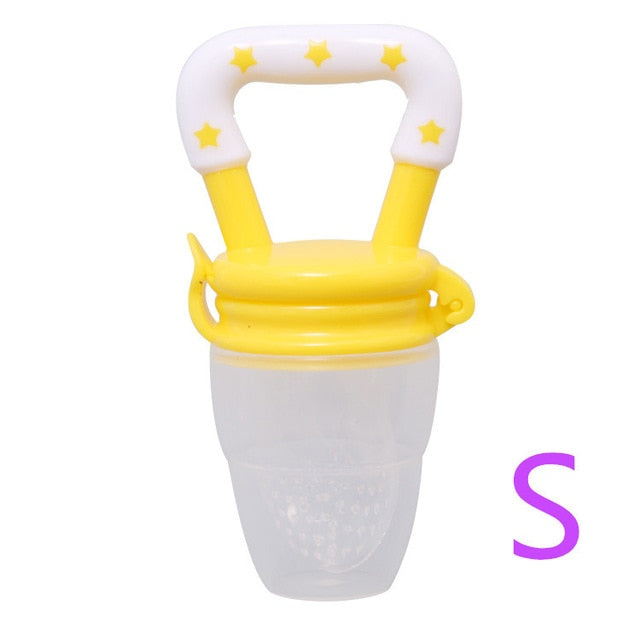 Fresh Food Nibbler Baby Pacifiers Feeder- Fruit feeding nipple Safe Supplies Nipple Teat Pacifier Bottles