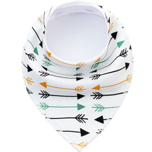 Triangle scarf Cotton Cartoon Baby Bibs