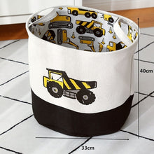 Cartoon Foldable Laundry Basket Toys Storage Organizer