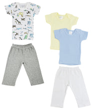 Grey,White Infant Girls T-shirts And Track Sweatpants