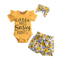 3PCS Outfits Set for Baby Girls 