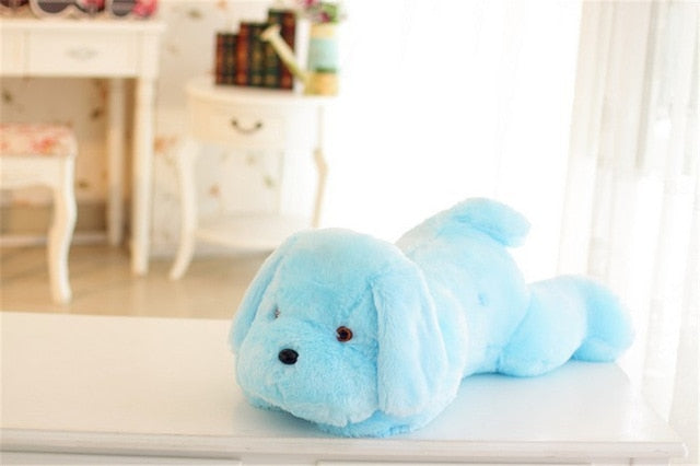 plush luminous LED toys dog