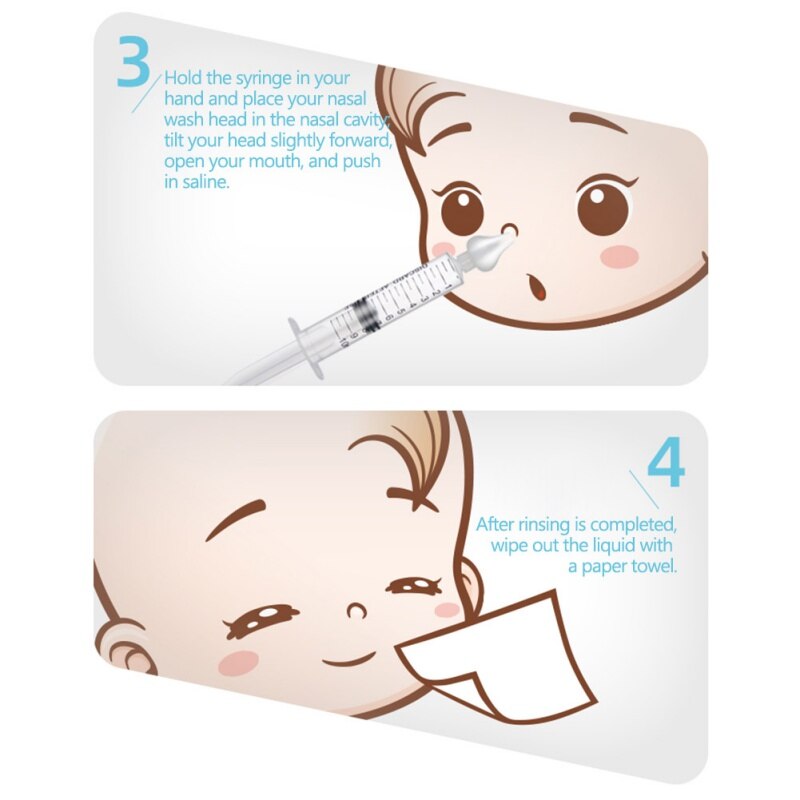 10ML Baby Rhinitis Nasal Washer & Nasal Aspirator Cleaner