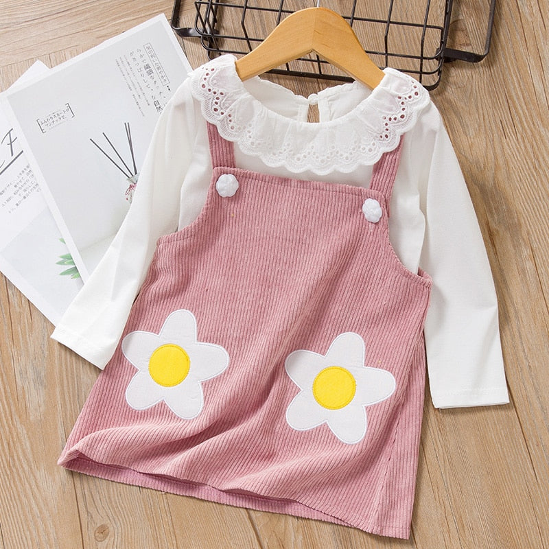 New Baby Girl Dress Clothing Set