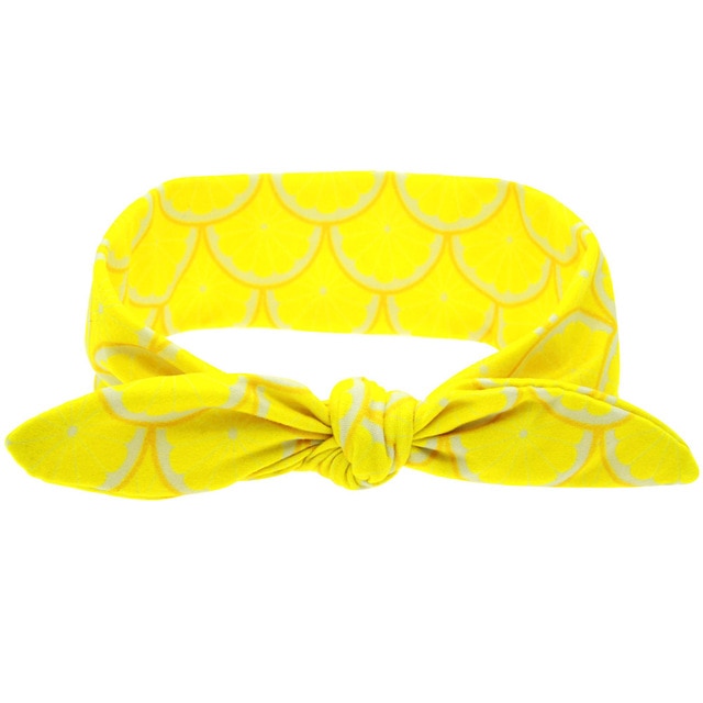 Lovely Bowknot Elastic Head Bands For Baby Girls