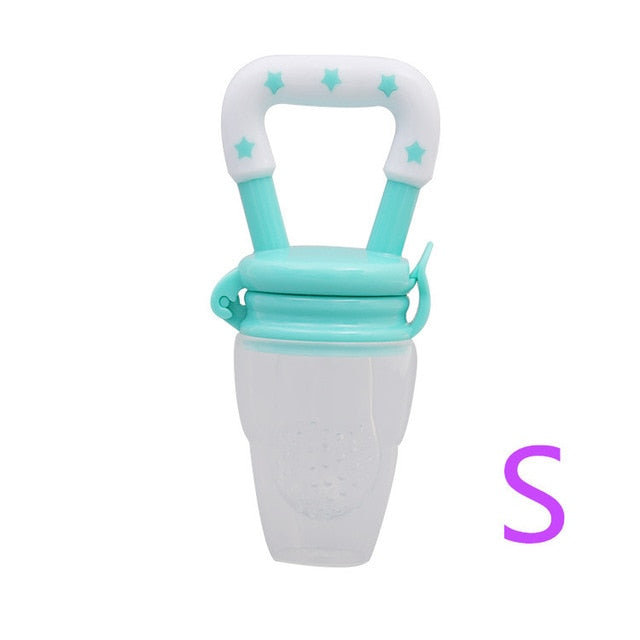 Fresh Food Nibbler Baby Pacifiers Feeder- Fruit feeding nipple Safe Supplies Nipple Teat Pacifier Bottles