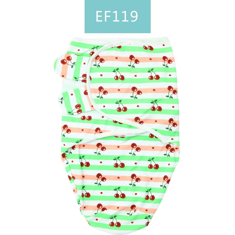 Happy Flute Newborn Baby Swaddle Wrap - 100% Cotton Blanket & Swaddling Wrap Blanket Sleeping Bag