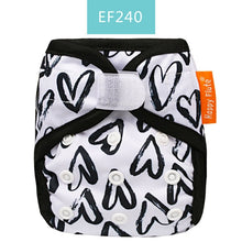 Happy Flute Newborn Tiny Diaper Cover Washable Baby Cover Cartoon Animal Adjustable Nappy Reusable Cloth Diapers Available