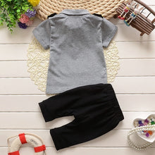 Pilot clothes Cute Suit Casual tshirt + shorts for boys