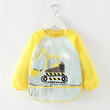 Cute Long Sleeve Waterproof  Bibs Apron Baby & Toddler