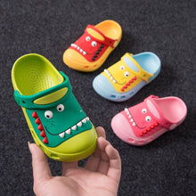 Cute Cartoon Dinosaur Children Summer Slippers Sandal