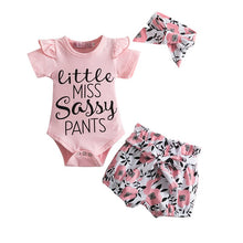 3PCS Outfits Set for Baby Girls 