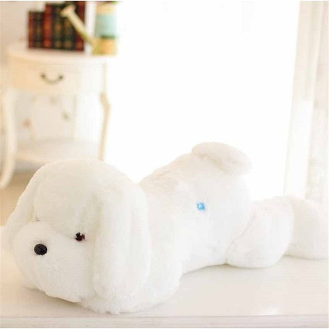 plush luminous LED toys dog