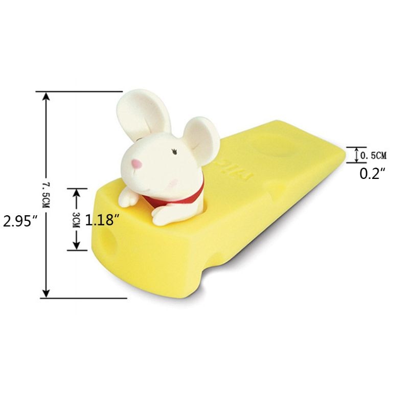 Anti-pinch Safety Baby Silicone Door Stop