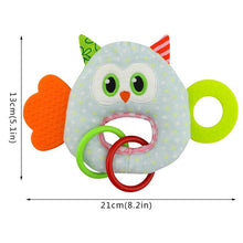 Lovely Stuffed Animal Baby Rattle