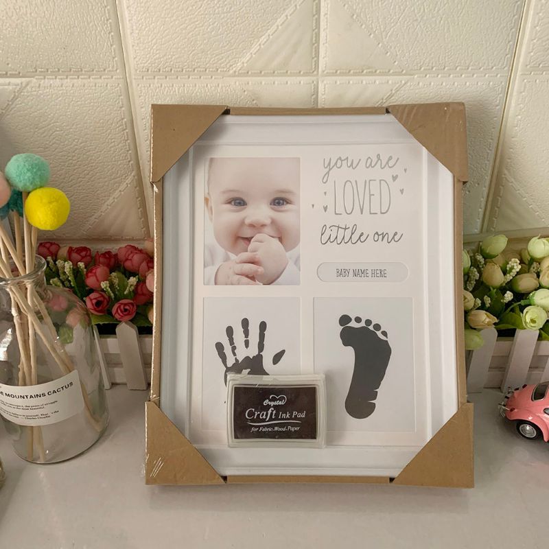 Baby Hand Foot Print Photo Frame