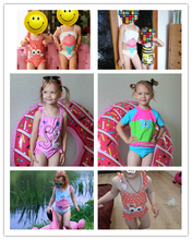 Girls Swimwear  Cute One-piece Swimsuit