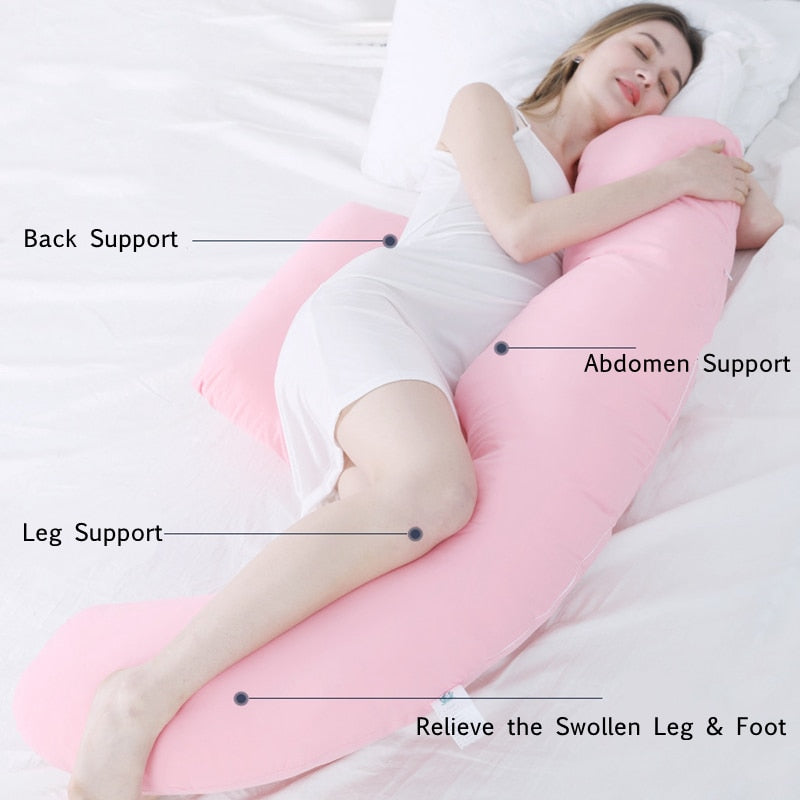 Pregnancy Pillow Full Body H-Shaped Maternity Pillows for Sleeping