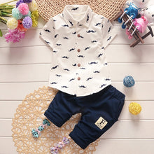 BibiCola new summer baby boys clothing sets wedding party clothes gentleman style suits cartoon tracksuit clothing for baby boys