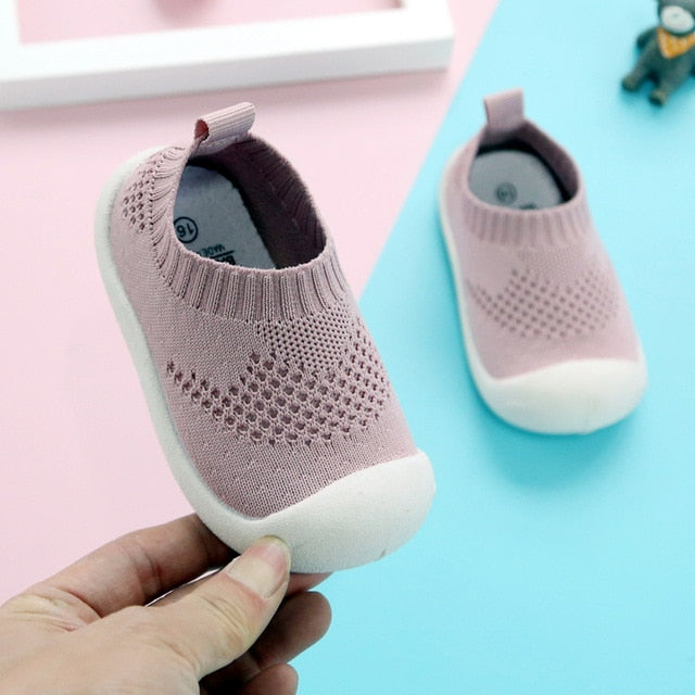 Girls Boys Casual Mesh Shoes Soft Bottom Comfortable Non-slip as Baby First Walker Shoes