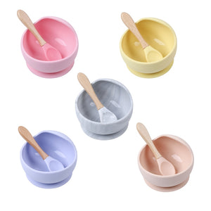 Silicone Baby Feeding Bowl Sets