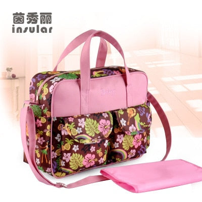 Insular Waterproof Diaper Tote Bag