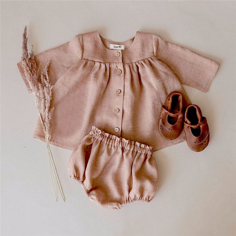 Newborn Baby Girls Fashion Clothing Dress Set