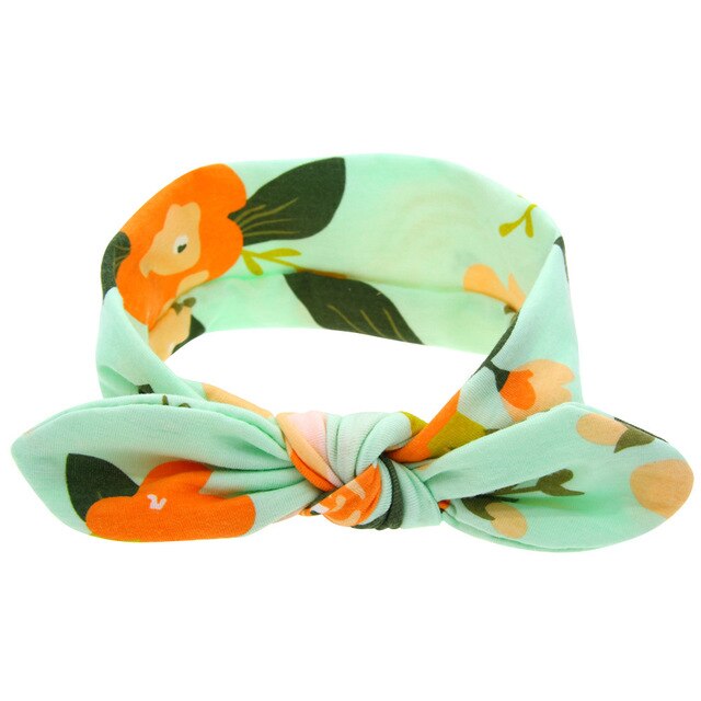 Lovely Bowknot Elastic Head Bands For Baby Girls