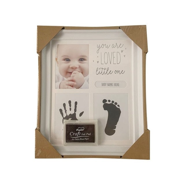 Baby Hand Foot Print Photo Frame