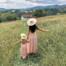 Mommy and Me Matching Outfits - Summer Fluffy Long Dress