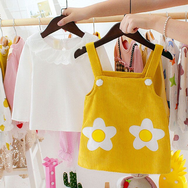 New Baby Girl Dress Clothing Set