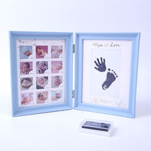 Newborn Baby Hand Foot Ink Pad Print Growth Photo Frame