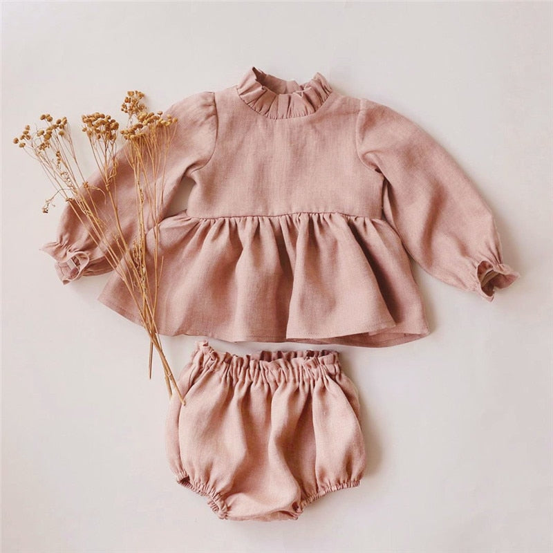 Newborn Baby Girls Fashion Clothing Dress Set