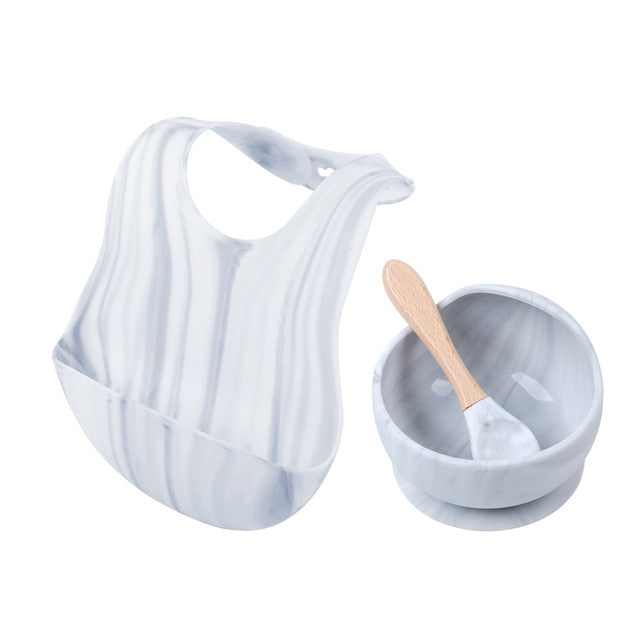 Silicone Baby Feeding Bowl Sets