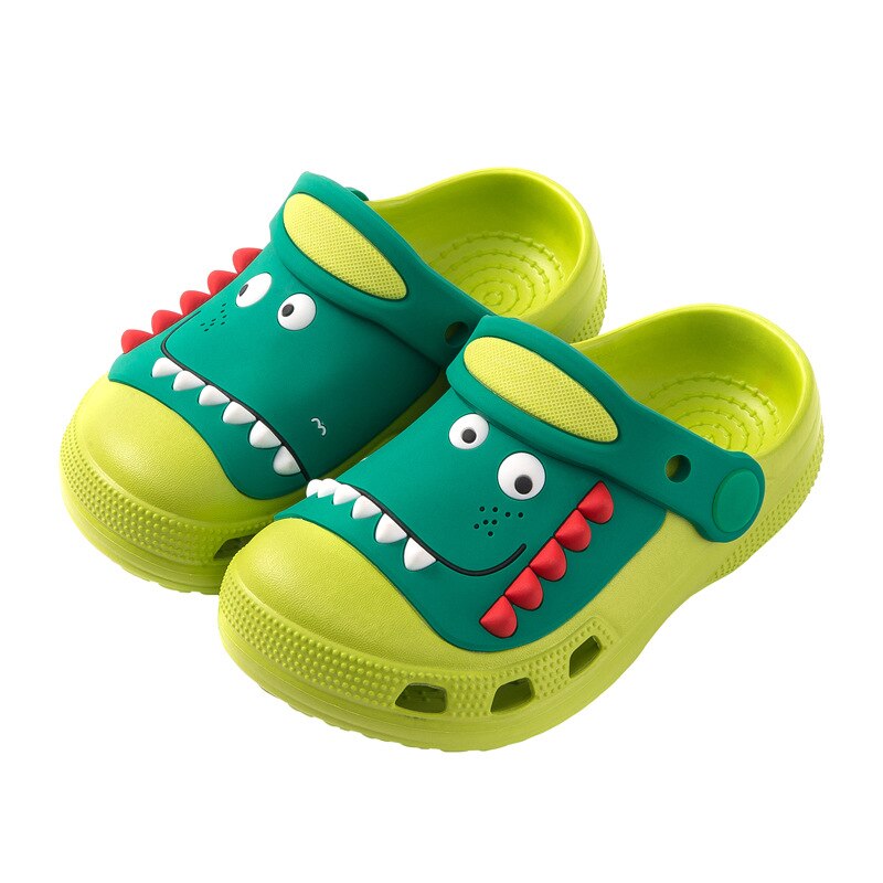 Cute Cartoon Dinosaur Children Summer Slippers Sandal