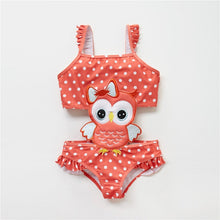 Girls Swimwear  Cute One-piece Swimsuit