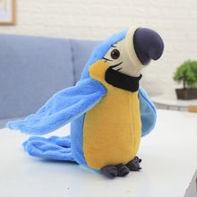 Talking Parrot Plush Toy with Waving Wings