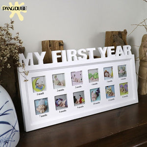 My First Year Baby 12 Month Photo Frame