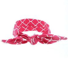 Lovely Bowknot Elastic Head Bands For Baby Girls